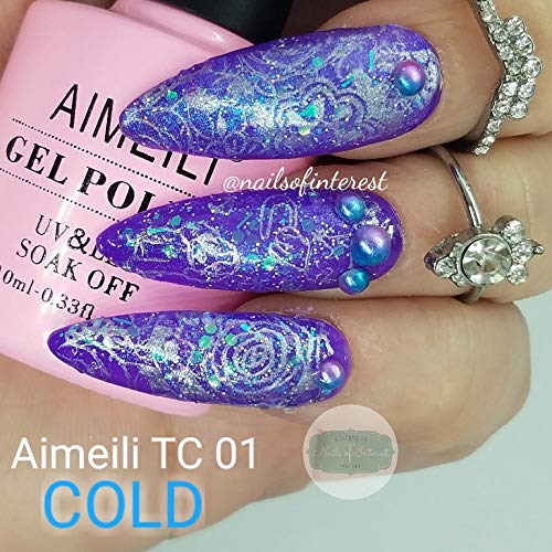 temperature color changing gel nail polish