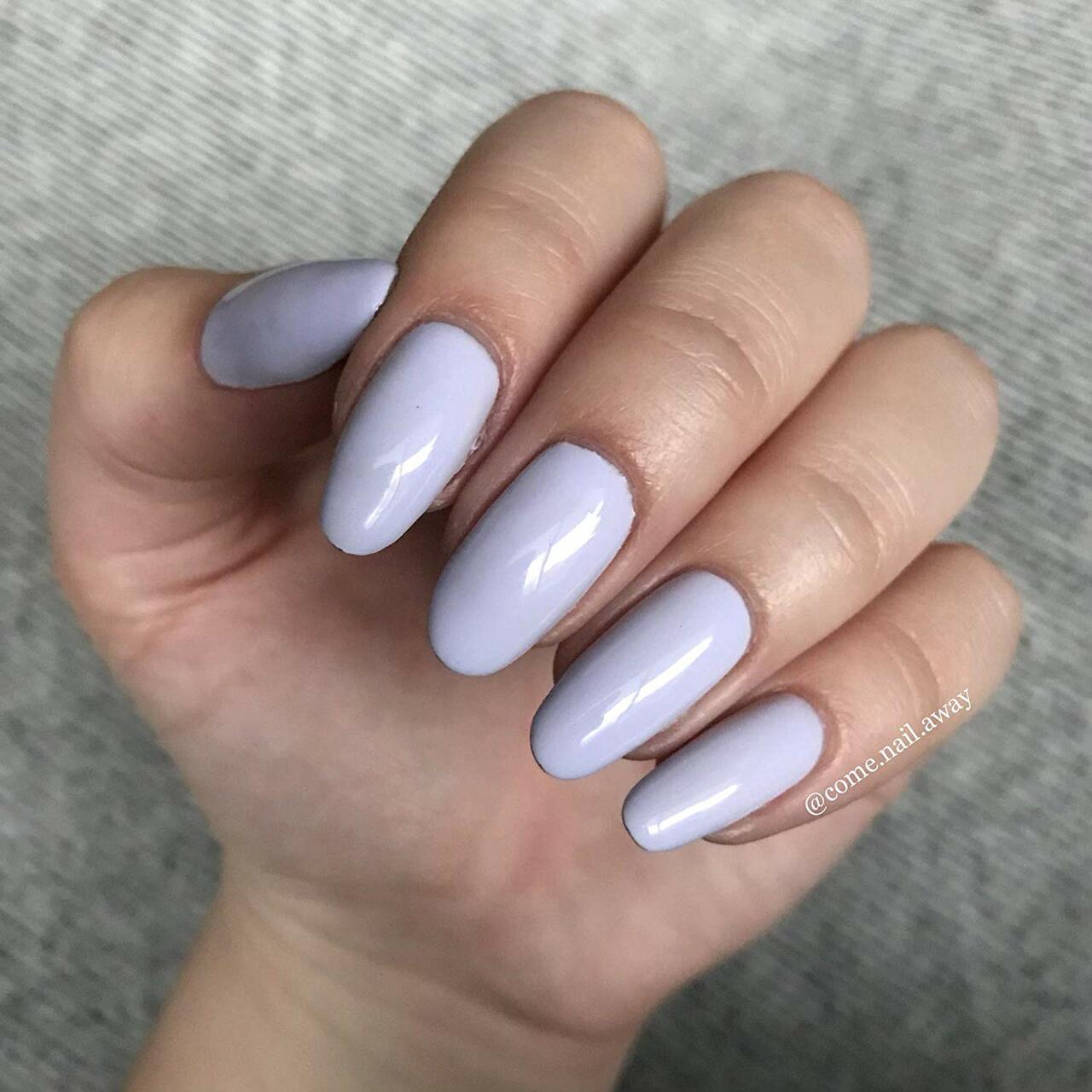 periwinkle ombre nails 