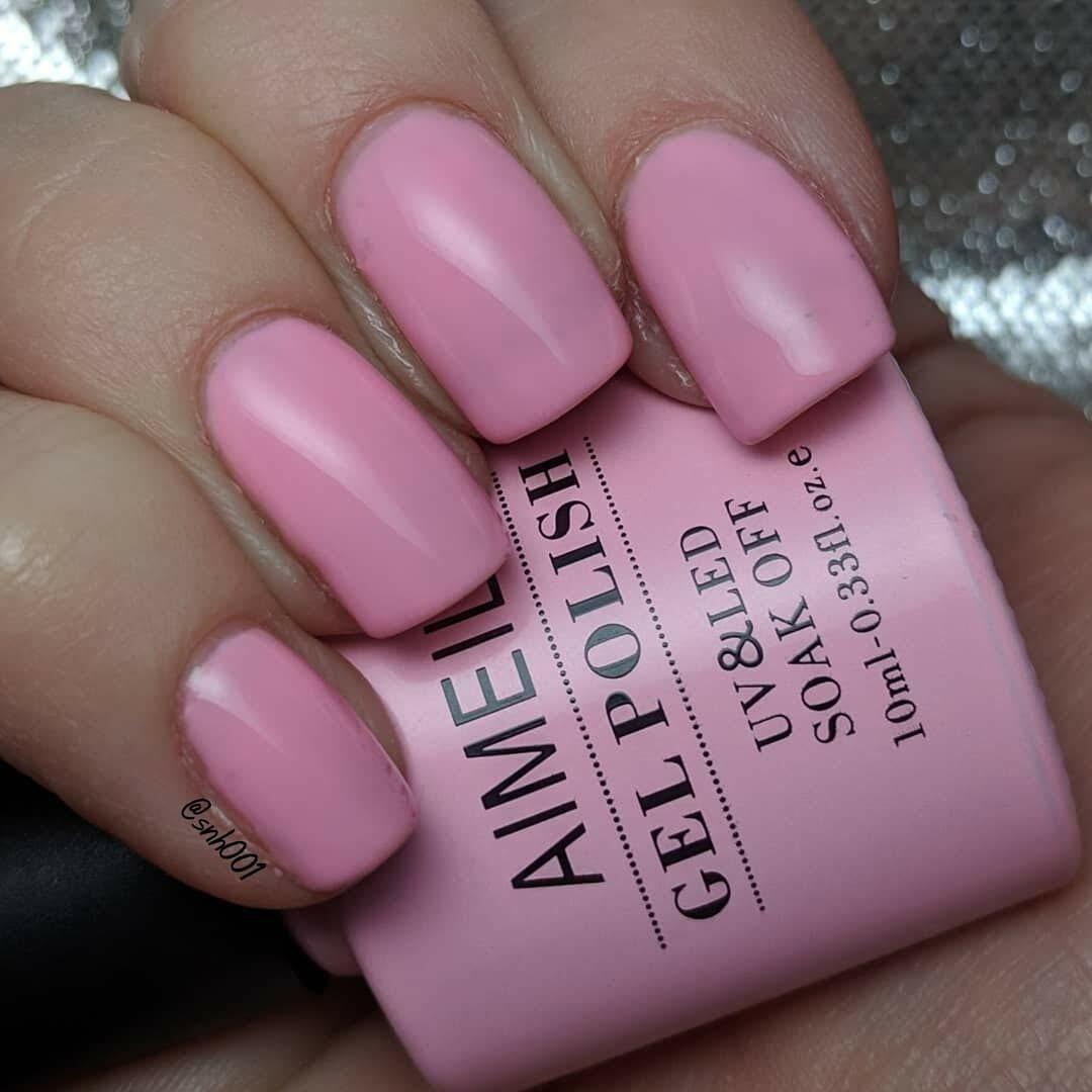 pink nail designs 