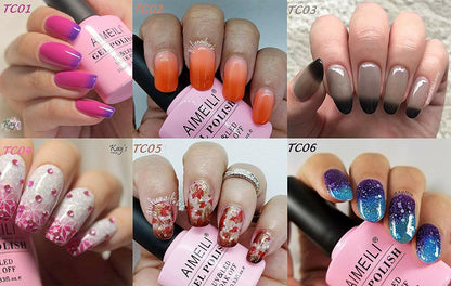 nail polish change color with temperature